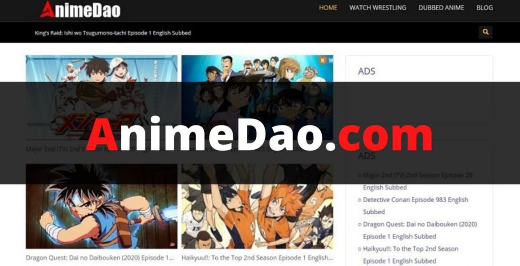 Is AnimeDao a legal site to watch animation movies?