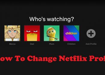 Change Netflix Profile