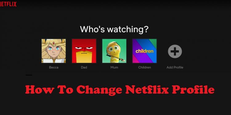 Change Netflix Profile