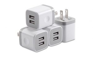 X-Edition USB Wall Charger 4-Pack